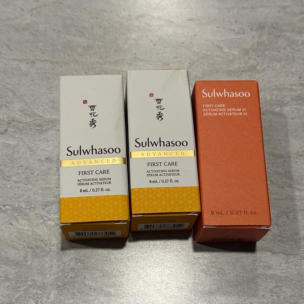 3 Sulwhasoo First Care Set